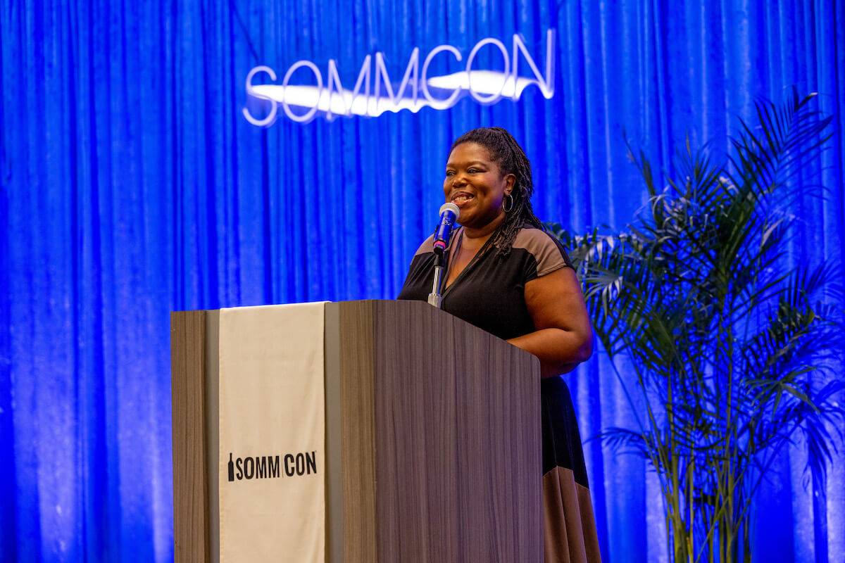 Dr. Monique Bell at SommCon